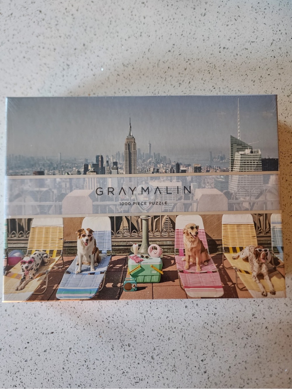🧩Galison Gray Malin Dogs of New York City 1000 Piece Puzzle